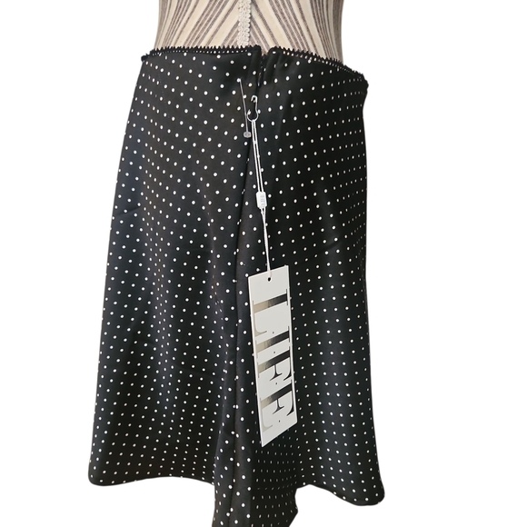 Black Polka Dot Skirt - Picture 7 of 12